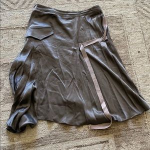 TOUPY Silk Skirt